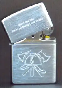 ZIPPO-Feuerzeug GOTT ZUR EHR .....