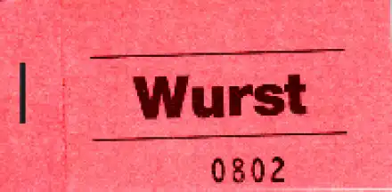 Block 100 Gutscheine WURST