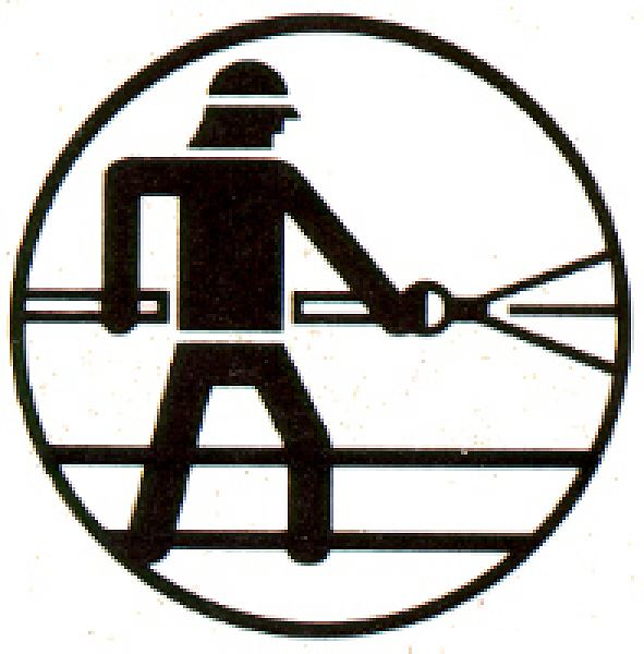 Standardemblem mod. Feuerwehrmann
