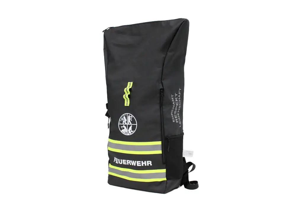 Rucksack Rolltop Feuerwehr-Design
