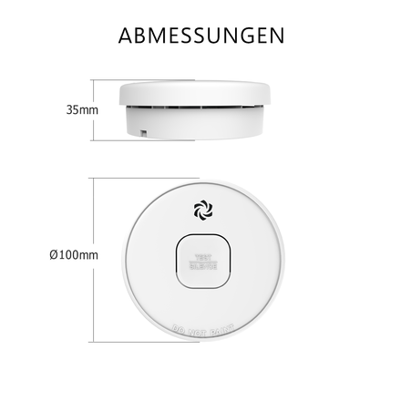 Rauchmelder ELRO mit 10 Jahres Batterie