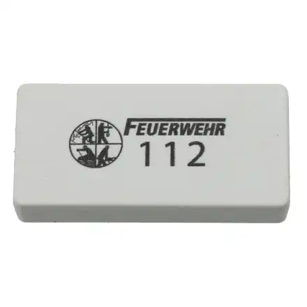 Radiergummi Feuerwehr 112