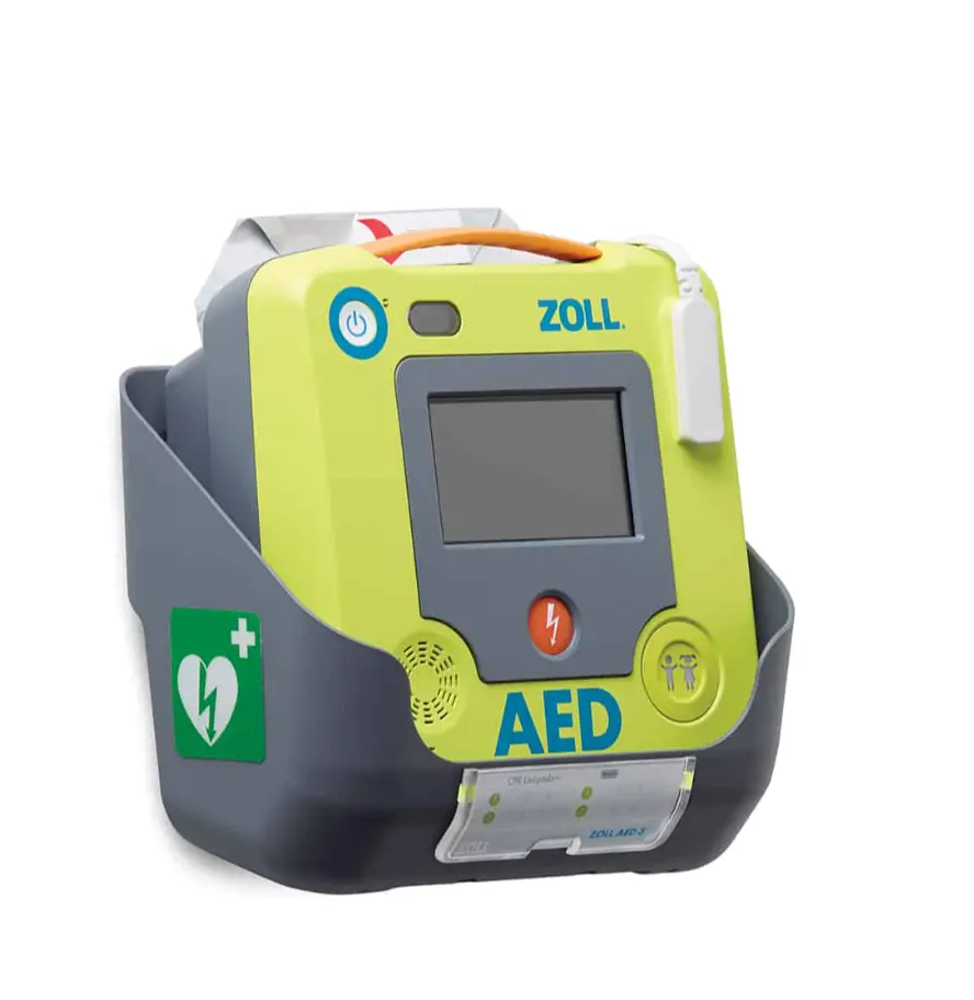 Wandhalterung für Feuerwehr AED – sicher und griffbereit im Innenbereich