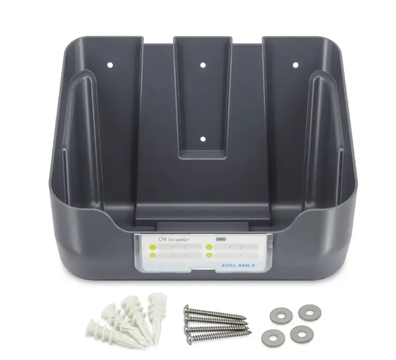 Wandhalterung für Feuerwehr AED – sicher und griffbereit im Innenbereich