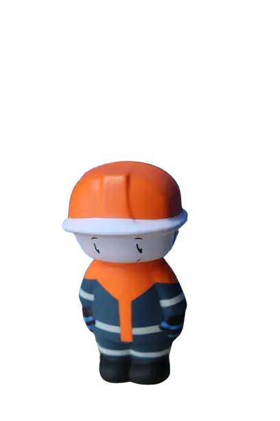 Anti-Stress-Figur Jugendfeuerwehr Bruno