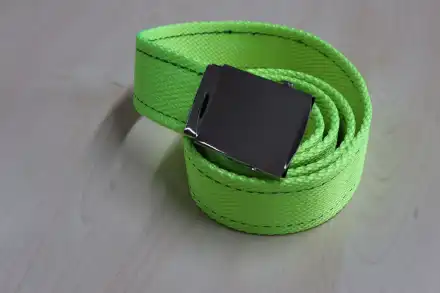 Gürtel neongelb 120 cm LFV Sachsen