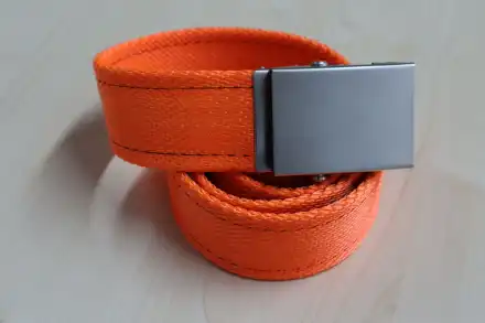 Gürtel neonorange 120 cm LFV Sachsen