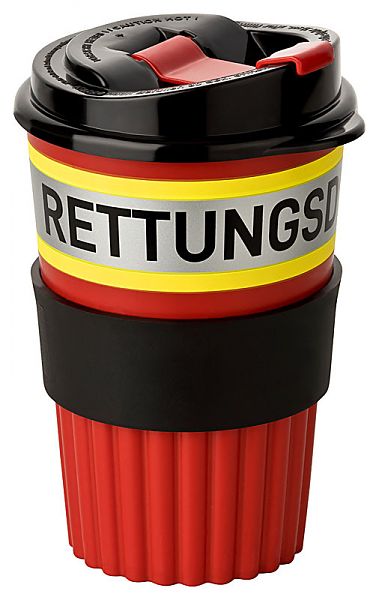 Coffee to go Becher Rettungsdienst 