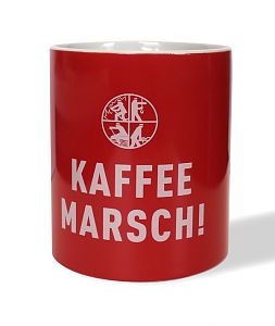 Tasse Kaffee Marsch 