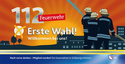 Banner LFV Schleswig-Holstein Motiv 1 Wahl - eigener Text