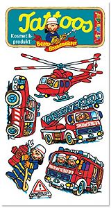 Tattoos Feuerwehrfahrzeuge 2