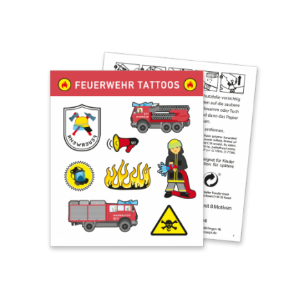 Tattoos Feuerwehr 