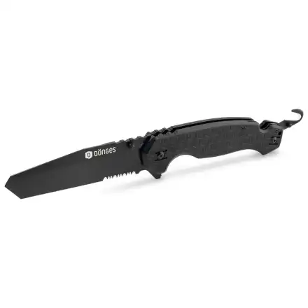 Rettungsmesser Professional Tactical schwarz 