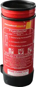 Feuerlöscher Standaschenbecher 