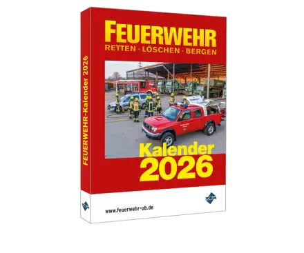 Feuerwehr-Taschenkalender 2026  Retten - Löschen - Bergen