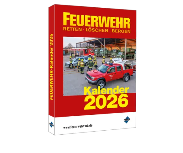 Feuerwehr-Taschenkalender 2026  Retten - Löschen - Bergen