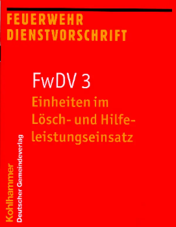 FwDV 3 Kohlhammer-Verlag