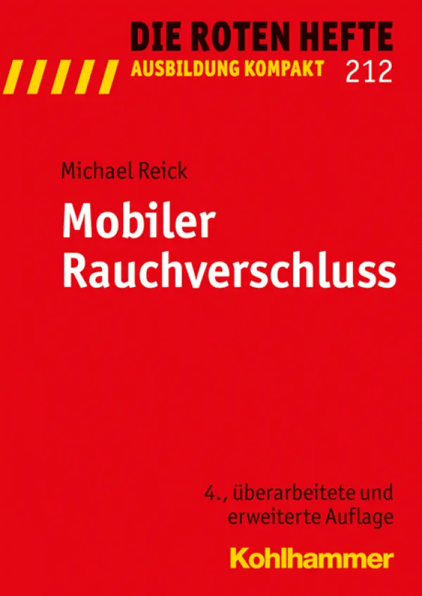 Rotes Heft 212 Mobiler Rauchverschlus