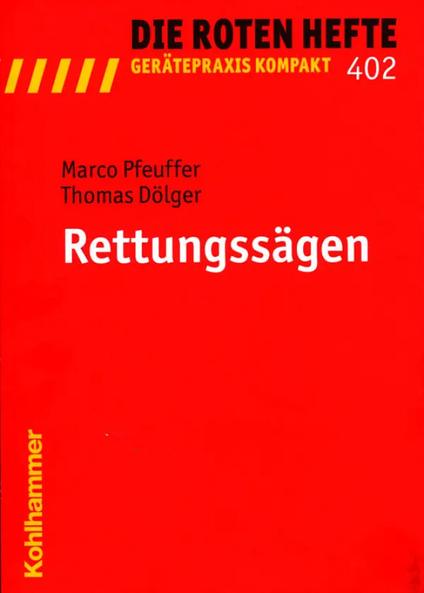 Rotes Heft 402 Rettungssägen