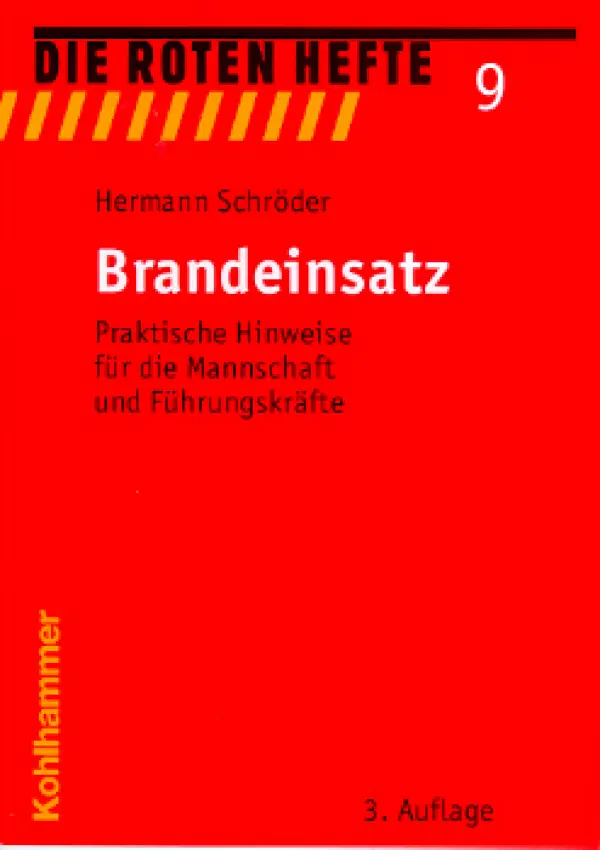 Rotes Heft 09 Brandeinsatz