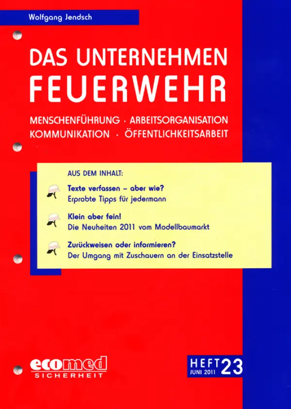 Das Unternehmen Feuerwehr Heft 23