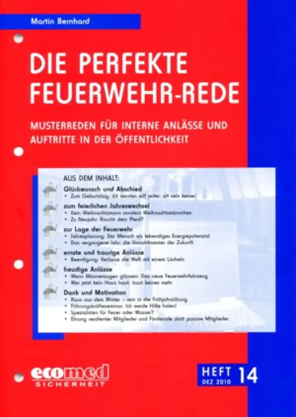 Die perfekte Feuerwehr-Rede 14