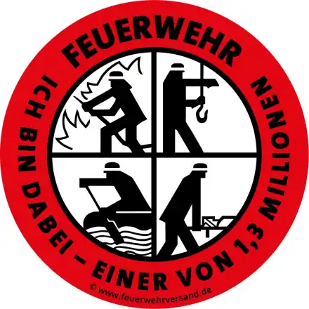 Aufkleber 1,3 Millionen