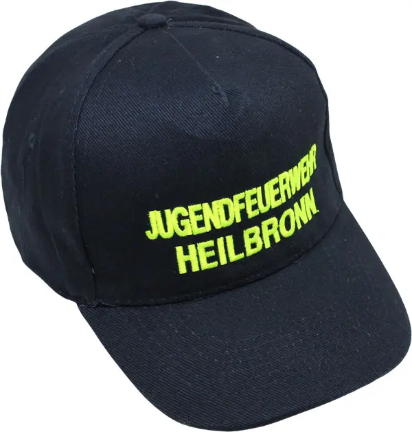 Cap Premium Jugendfeuerwehr eigener Text Schrift gelb