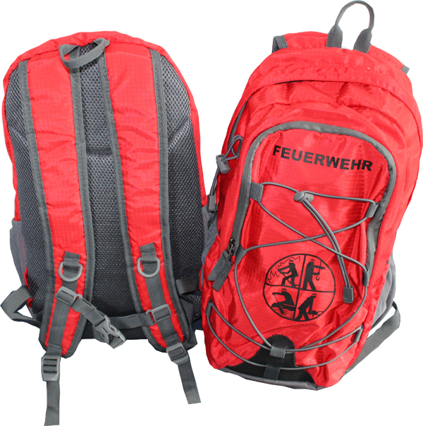 LAKE OF FIRE Unisex Rucksack Mit Kordelzug – 42,9 X 33 Cm, Wasserdicht, Mit USB-Port & Vielen Taschen, Für Sport & Reisen