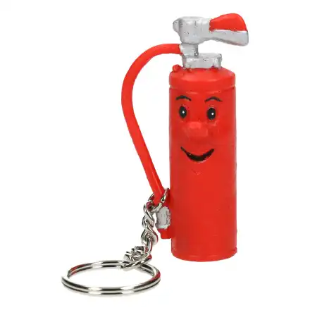 Schlüsselanhänger Kunststoff -Feuerlöscher-