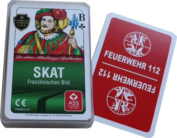 Skatspiel Feuerwehr 