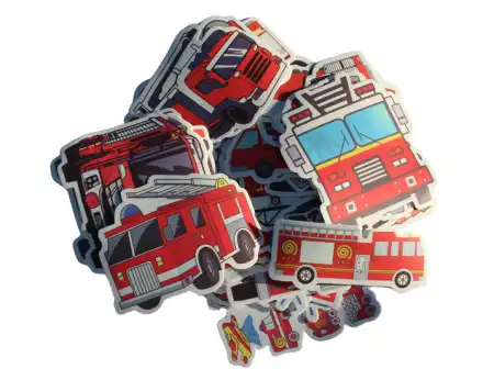 Aufkleber Feuerwehr 100 Stück 