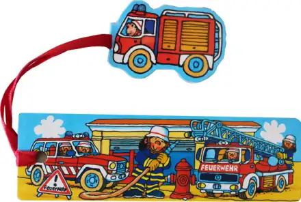 Lesezeichen Feuerwehr 