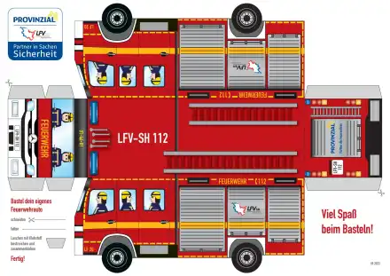 LFV Bastelbogen SH ( 100 Stück )