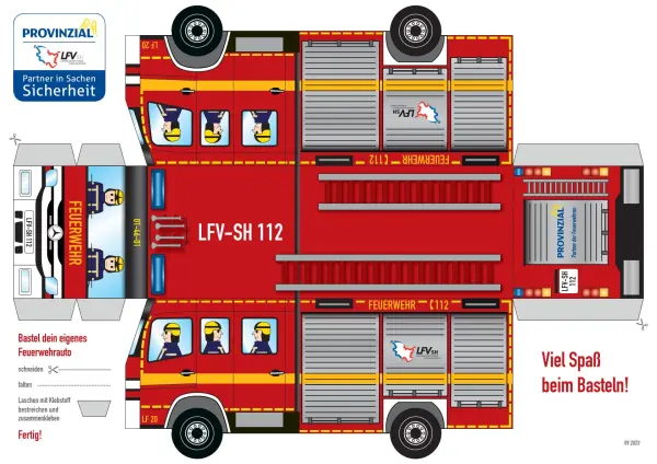 LFV Bastelbogen SH ( 100 Stück )