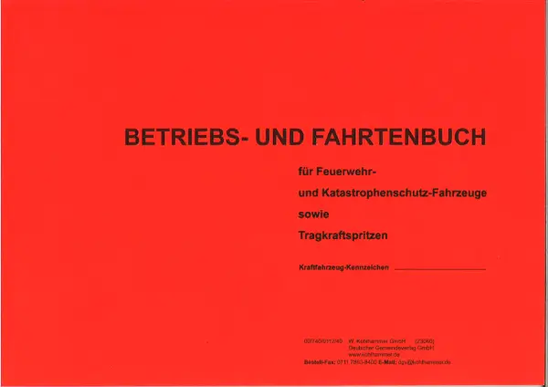 Betriebs-und Fahrtenbuch