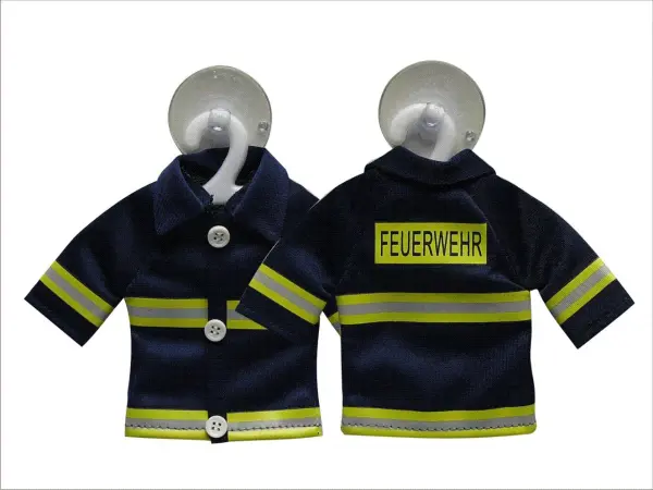 Mini Feuerwehr Jacke mit Saugnapf