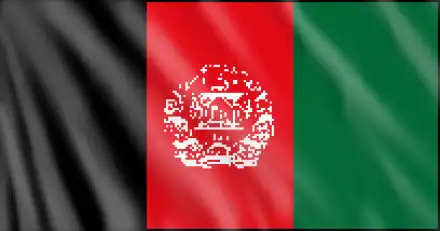 Tischflagge Afghanistan