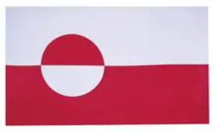 Tischflagge Grönland