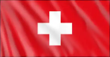 Tischflagge Schweiz