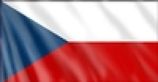 Tischflagge Tschechien