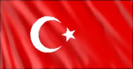 Tischflagge Türkei