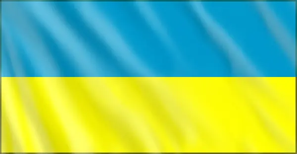 Tischflagge Ukraine