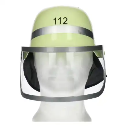 Kinder - Feuerwehrhelm mit Klappvisier