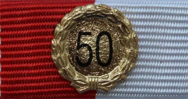 Standard 50 Jahre Gold