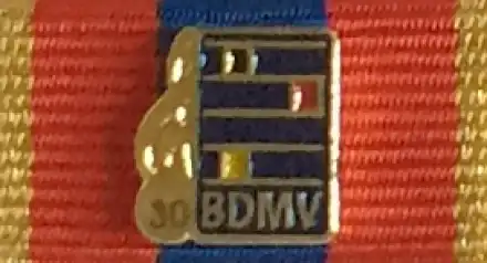 BDMV Ehrennadel Gold 30 Jahre