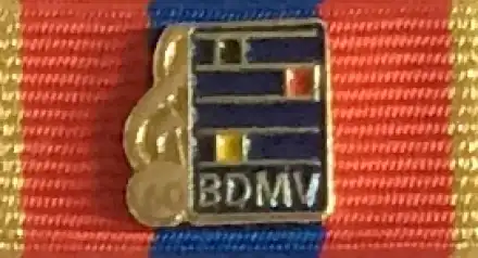 BDMV Ehrennadel Gold 60 Jahre 
