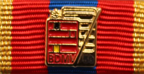 BDMV Dirigenten/Stabführer gold 50 mit Jahreszahl 