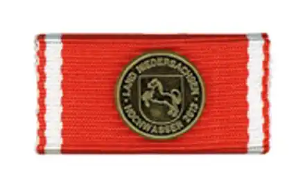 Niedersachsen Gedenkmedaille Hochwasser 2013