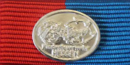 Kinderfeuerwehr-Medaille des LFV Hessen silber